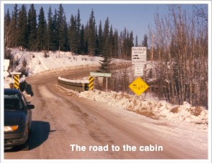 #3B road to cabin
