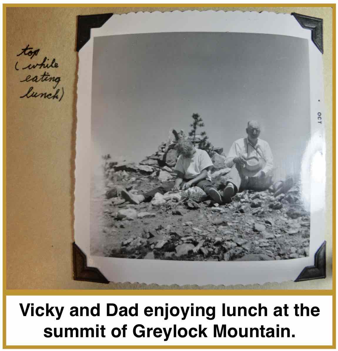 10 brownie top V&amp;Dad lunch