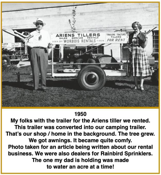 1950 tiller trailer INT